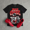 Foamposite One "Gym Red" DopeSkill T-Shirt Paper Chaser Boy Graphic