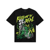 Green Sneakers DopeSkill T-Shirt Keepin' It Real Graphic Streetwear - Black