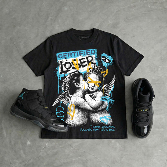 Dopeskill 11 Jordan 11 Gamma Blue T-Shirt | Certified Lover DopeSkill Streetwear ...