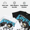 Gamma 11s DopeSkill Oversize Print T-Shirt Real Ones Choose Loyalty Graphic
