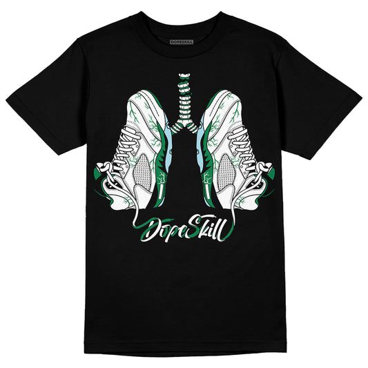 Jordan 5 “Lucky Green” DopeSkill T-Shirt Breathe Graphic Streetwear - Black