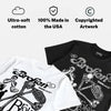 “Cap And Gown” 6s DopeSkill T-Shirt Broken Bones Graphic