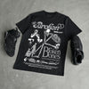 “Cap And Gown” 6s DopeSkill T-Shirt Broken Bones Graphic