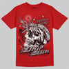 Jordan 4 Toro Bravo DopeSkill T-Shirt Drip Season Graphic Streetwear - Red