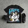 Gamma 11s DopeSkill Oversize Print T-Shirt Real Ones Choose Loyalty Graphic