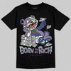 Jordan 1 Retro Low OG Zion Williamson Voodoo Alternate DopeSkill T-Shirt Born To Be Rich Graphic Streetwear - black
