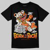 Jordan 3 “Starfish” DopeSkill T-Shirt Born To Be Rich Graphic Streetwear - Black