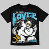 Jordan 11 Retro Gamma Blue (2025) DopeSkill T-Shirt Real Ones Choose Loyalty Graphic Streetwear - black