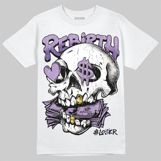 Jordan 10 “Hydrangeas” DopeSkill T-Shirt Rebirth Graphic Streetwear - White