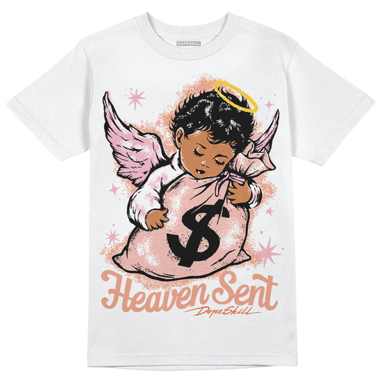 Jordan 11 Low “Legend Pink” DopeSkill T-Shirt Heaven Sent Graphic Streetwear - White