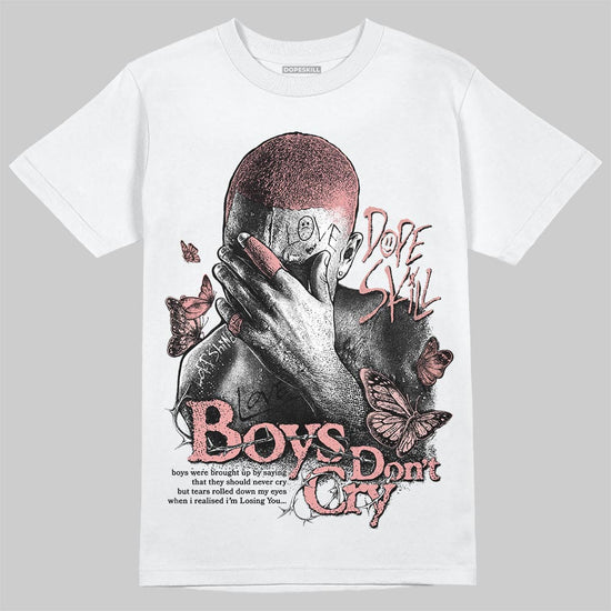 Jordan 40 “Dusty Rose” DopeSkill T-Shirt Boys Don't Cry Graphic Streetwear - White