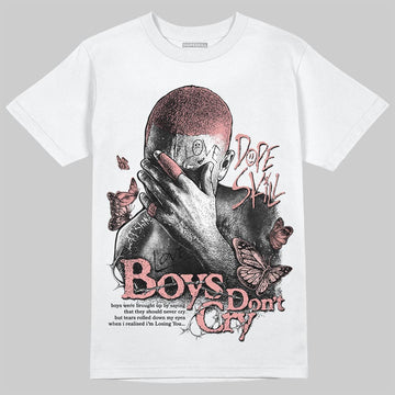 Jordan 40 “Dusty Rose” DopeSkill T-Shirt Boys Don't Cry Graphic Streetwear - White