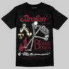 Jordan 3 PRM "Bin 23" DopeSkill T-Shirt Broken Bones Graphic Streetwear - Black