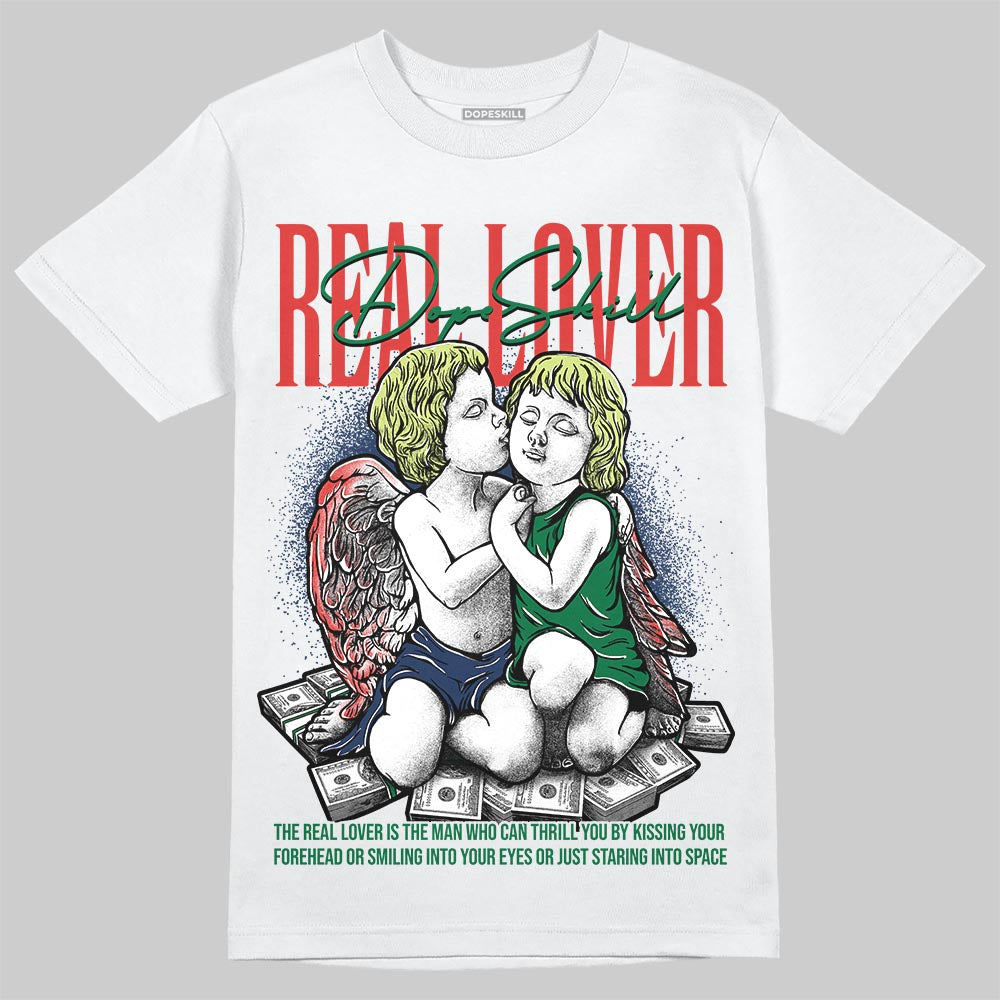 Air Max 95 'Paisley Bandana' DopeSkill T-Shirt Real Lover Graphic Streetwear - White 