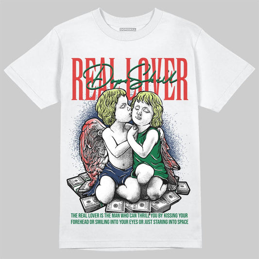 Air Max 95 'Paisley Bandana' DopeSkill T-Shirt Real Lover Graphic Streetwear - White 