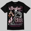 Jordan 3 Retro PS 'Spring Flowers' DopeSkill T-Shirt Broken Bones Graphic Streetwear - Black