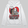 Grey Sneakers DopeSkill Hoodie Sweatshirt Stay Hot Graphic Streetwear - White