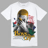 Jordan 1 Mid GS 'Six Championships' DopeSkill T-Shirt Boys Don't Cry Graphic Streetwear - White