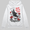 Grey Sneakers DopeSkill Hoodie Sweatshirt Reap What You Sow Graphic Streetwear - White