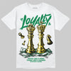 Green Sneakers DopeSkill T-Shirt Loyalty Graphic Streetwear - White
