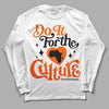 Orange, Black & White Sneakers DopeSkill Long Sleeve T-Shirt Do It For The Culture Graphic Streetwear - White