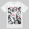 Jordan 6 Bin 23 DopeSkill T-Shirt Built Different Graphic Streetwear - White 