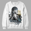 Jordan 13 “Blue Grey” DopeSkill Sweatshirt  Boys Don't Cry Graphic Streetwear - White 