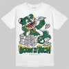 Jordan 13 GS “Pine Green” DopeSkill T-Shirt Born To Be Rich Graphic Streetwear - White