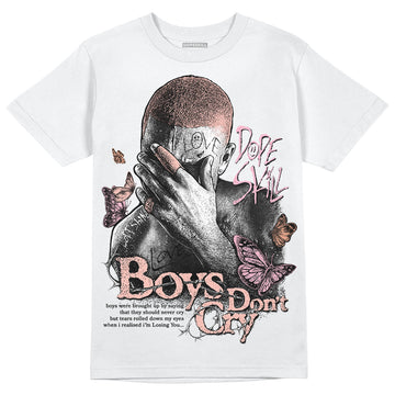 Jordan 11 Low “Legend Pink” DopeSkill T-Shirt Boys Don't Cry Graphic Streetwear - White