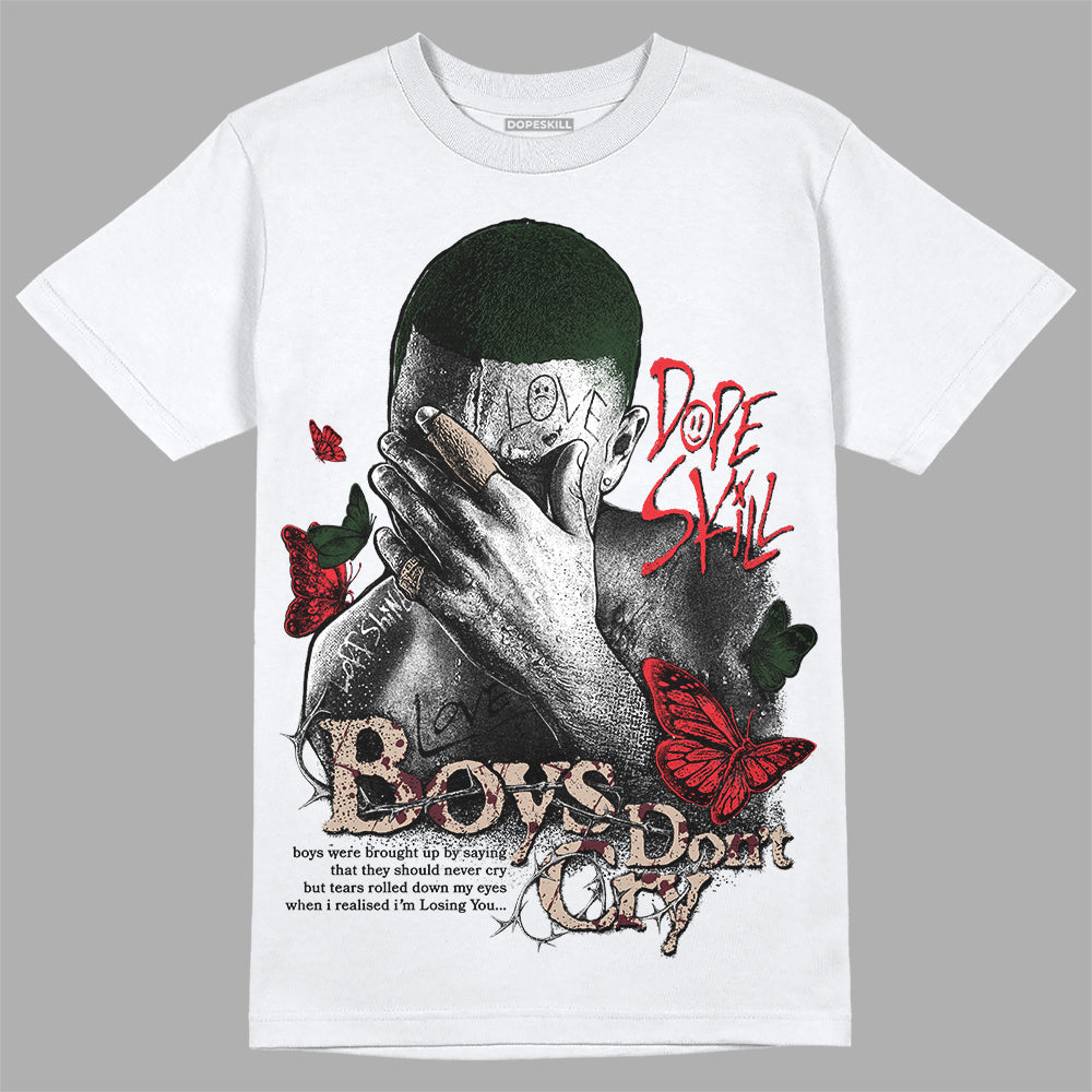 Dunk Low Freddy Krueger DopeSkill T-Shirt Boys Don't Cry Graphic Streetwear - White 