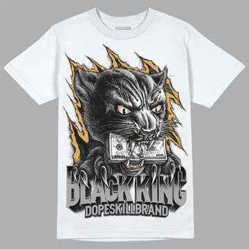 Jordan 11 "Gratitude" DopeSkill T-Shirt Black King Graphic Streetwear - White
