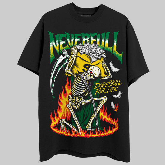 Green  Sneakers DopeSkill T-Shirt NeverFull Graphic Streetwear - Black