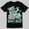 Jordan 11 Low "Igloo" DopeSkill T-Shirt Born To Be Rich Graphic Streetwear - Black