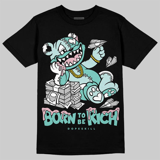 Jordan 11 Low "Igloo" DopeSkill T-Shirt Born To Be Rich Graphic Streetwear - Black