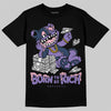Jordan 11 "Mojave" DopeSkill T-Shirt Born To Be Rich Graphic Streetwear - black