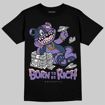 Jordan 11 "Mojave" DopeSkill T-Shirt Born To Be Rich Graphic Streetwear - black