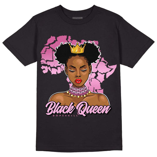 Little Posite One Polarized Pink (GS) DopeSkill T-Shirt Black Queen Graphic Streetwear - Black