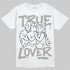Jordan 11 Cool Grey DopeSkill T-Shirt True Lover Graphic Streetwear - White 