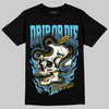 Jordan 11 Retro Gamma Blue (2025) DopeSkill T-Shirt Drip or Die Graphic Streetwear - Black