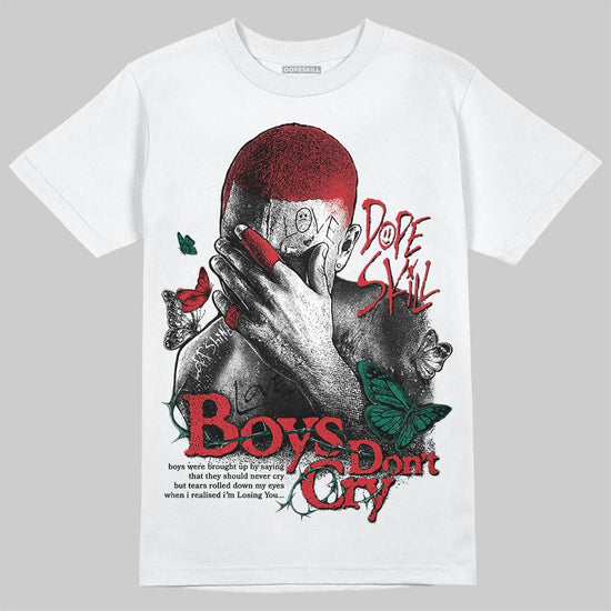 Jordan 3 Mexico 'El Vuelo' DopeSkill T-Shirt Boys Don't Cry Graphic Streetwear - White 
