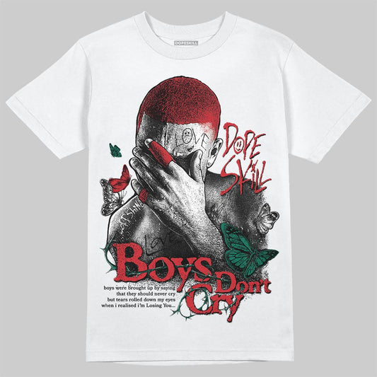 Jordan 3 Mexico 'El Vuelo' DopeSkill T-Shirt Boys Don't Cry Graphic Streetwear - White 