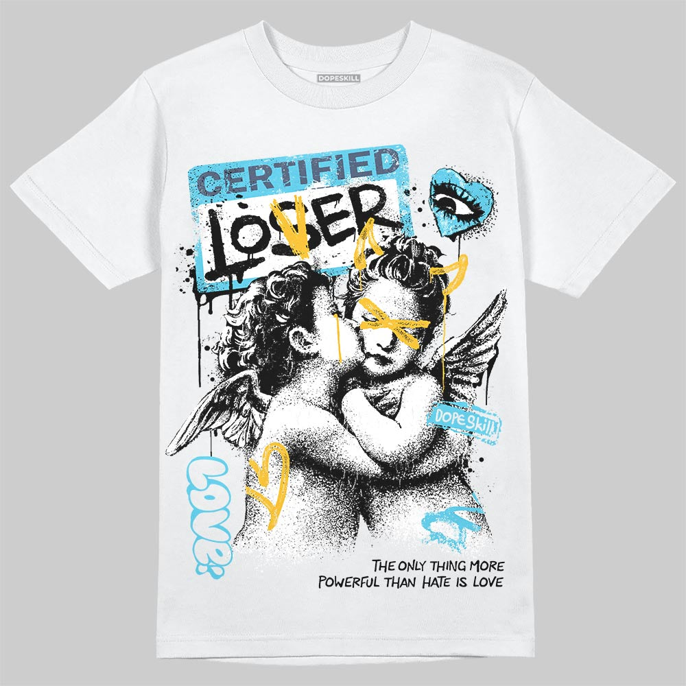 Jordan 11 Retro Gamma Blue (2025) DopeSkill T-Shirt Certified Lover Graphic Streetwear - White