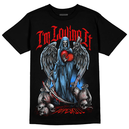 Travis Scott x Jordan 4 Retro 'Cactus Jack' DopeSkill T-Shirt New I'm Loving It Graphic Streetwear - Black