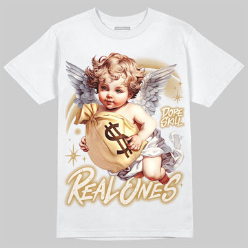 Jordan 11 Mother’s Day DopeSkill T-Shirt Real Ones Angel Graphic Streetwear - White