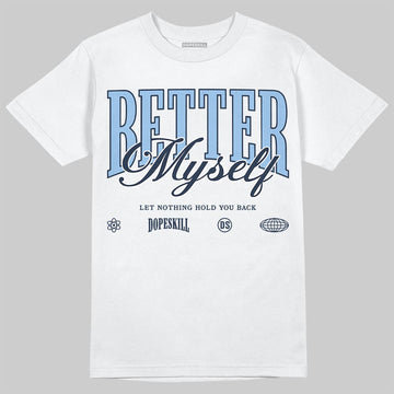 Asics Gel-Cumulus 16 Wash/Independence Blue DopeSkill T-Shirt Better Myself Graphic Streetwear - White