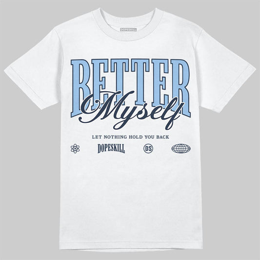 Asics Gel-Cumulus 16 Wash/Independence Blue DopeSkill T-Shirt Better Myself Graphic Streetwear - White