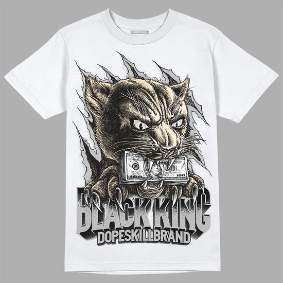 Dunk Low Cool Grey DopeSkill T-Shirt Black King Graphic Streetwear - White 