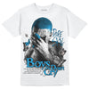 Jordan 4 Retro Military Blue DopeSkill T-Shirt Boys Don't Cry Graphic Streetwear - White