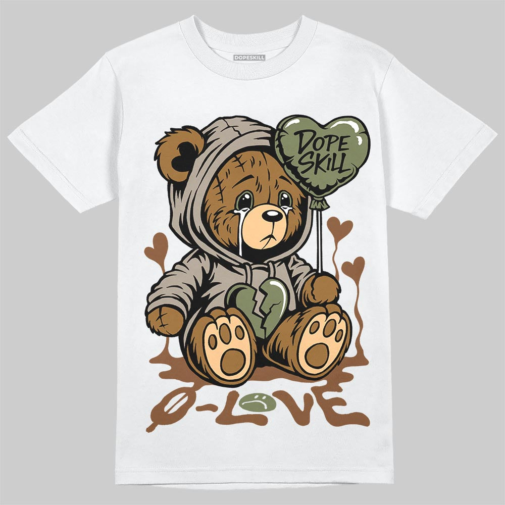 New Balance ABZORB 2010 “Pecan” DopeSkill T-Shirt Broken Bear Graphic Streetwear - White