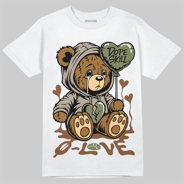 New Balance ABZORB 2010 “Pecan” DopeSkill T-Shirt Broken Bear Graphic Streetwear - White
